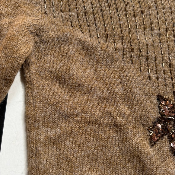 Vintage 80s blend sweater with beading - Picture 2 of 3
